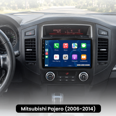Mitsubishi Pajero 2006-2014 - 9" autórádió Apple CarPlay és Android Auto funkcióval 