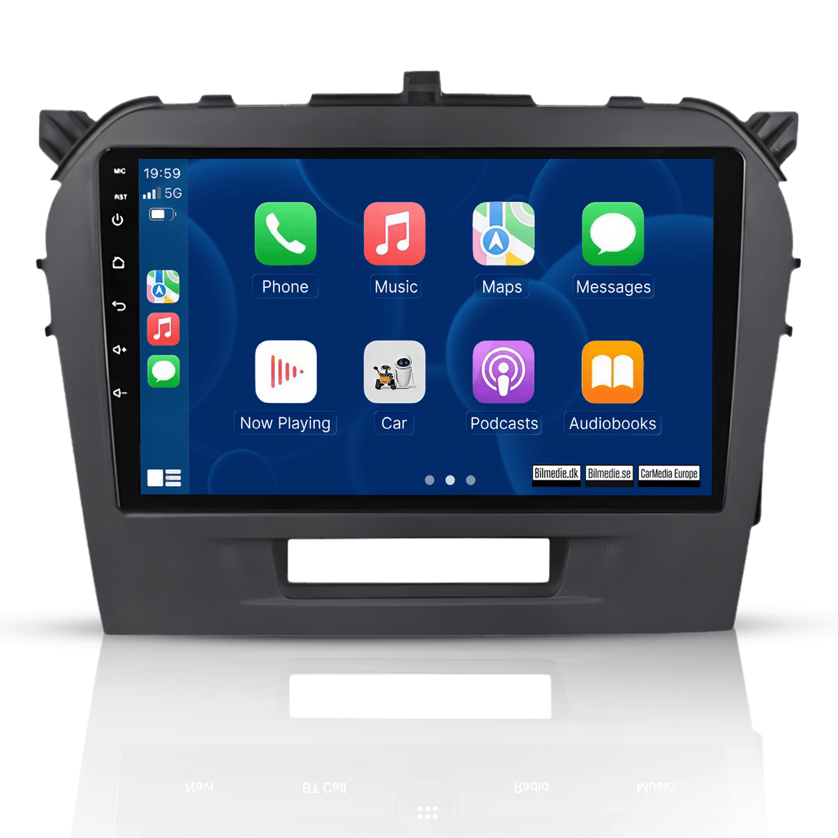 <h2>Suzuki Vitara 2014-2018 – 9” autorádio s bezdrôtovým Apple CarPlay & Android Auto</h2> 