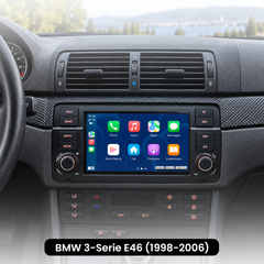 BMW E46 - 7" radio med Apple CarPlay og Android Auto 