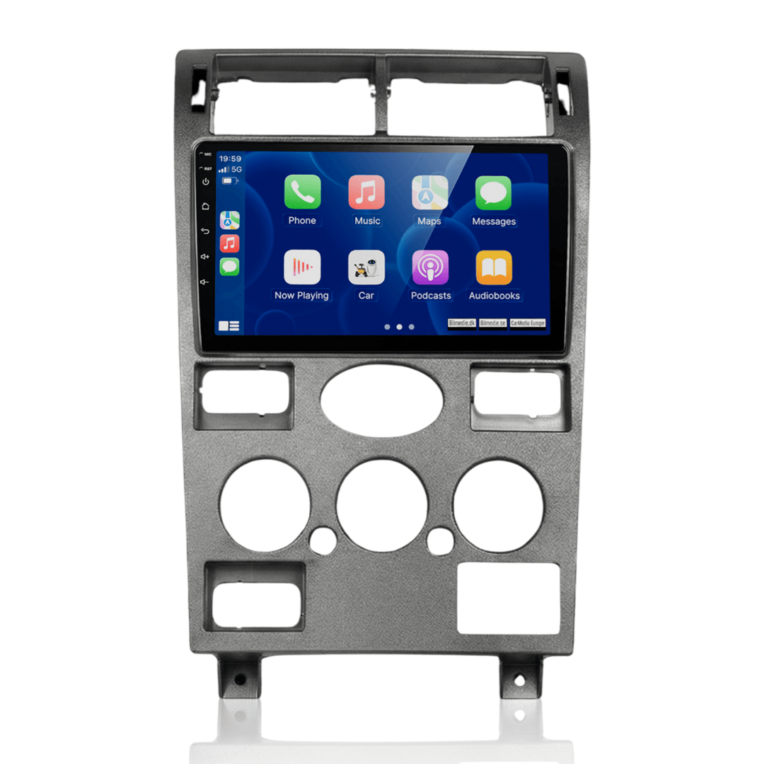 Ford Mondeo 00-07 - 9" radio z Apple CarPlay in Android Auto 