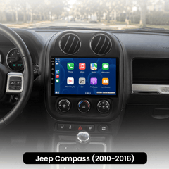 Jeep Compass 2010-2016 - 10,1" radio Apple CarPlaylla ja Android Autolla 