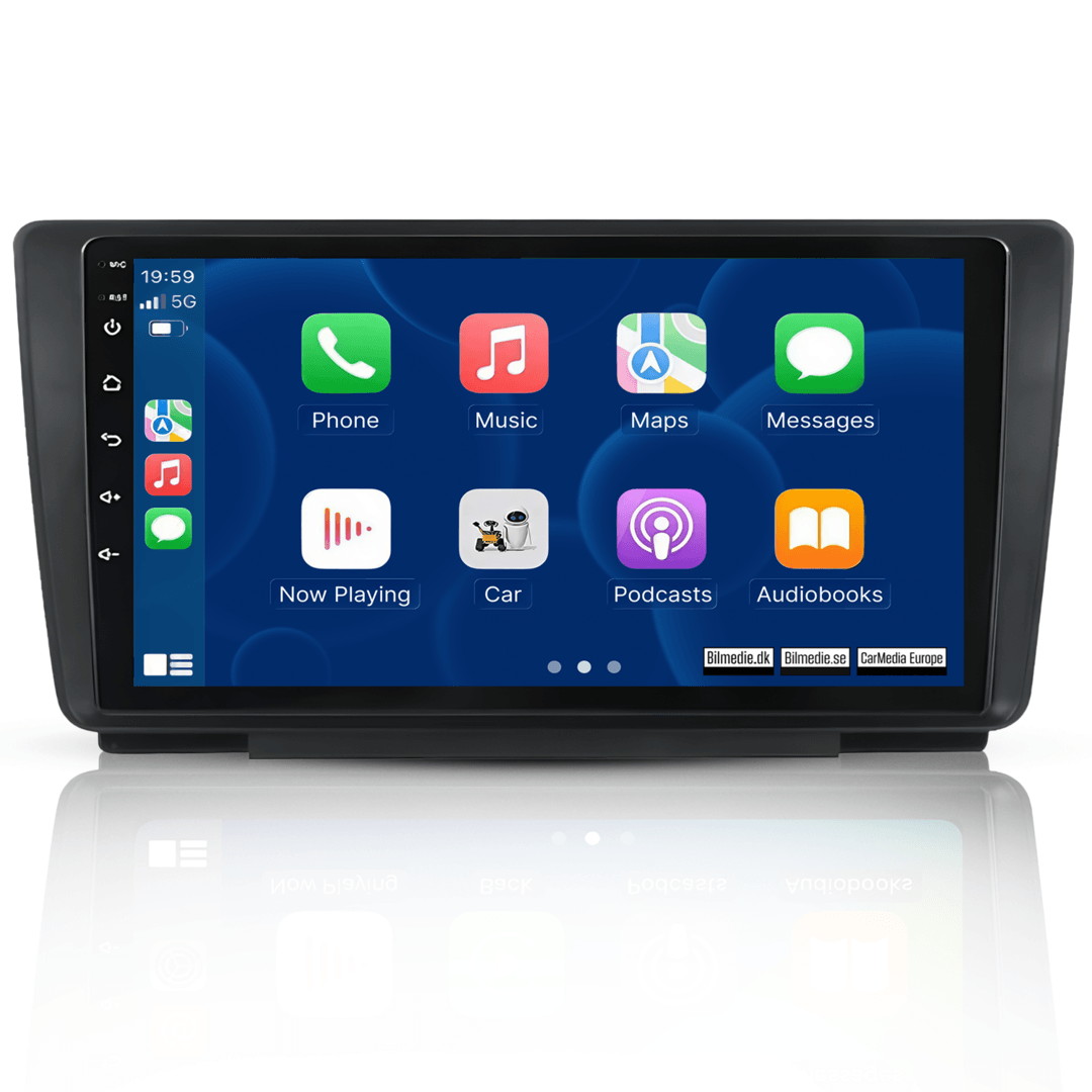 Skoda Octavia 04-13 - Autoradio 9" avec Apple CarPlay et Android Auto 