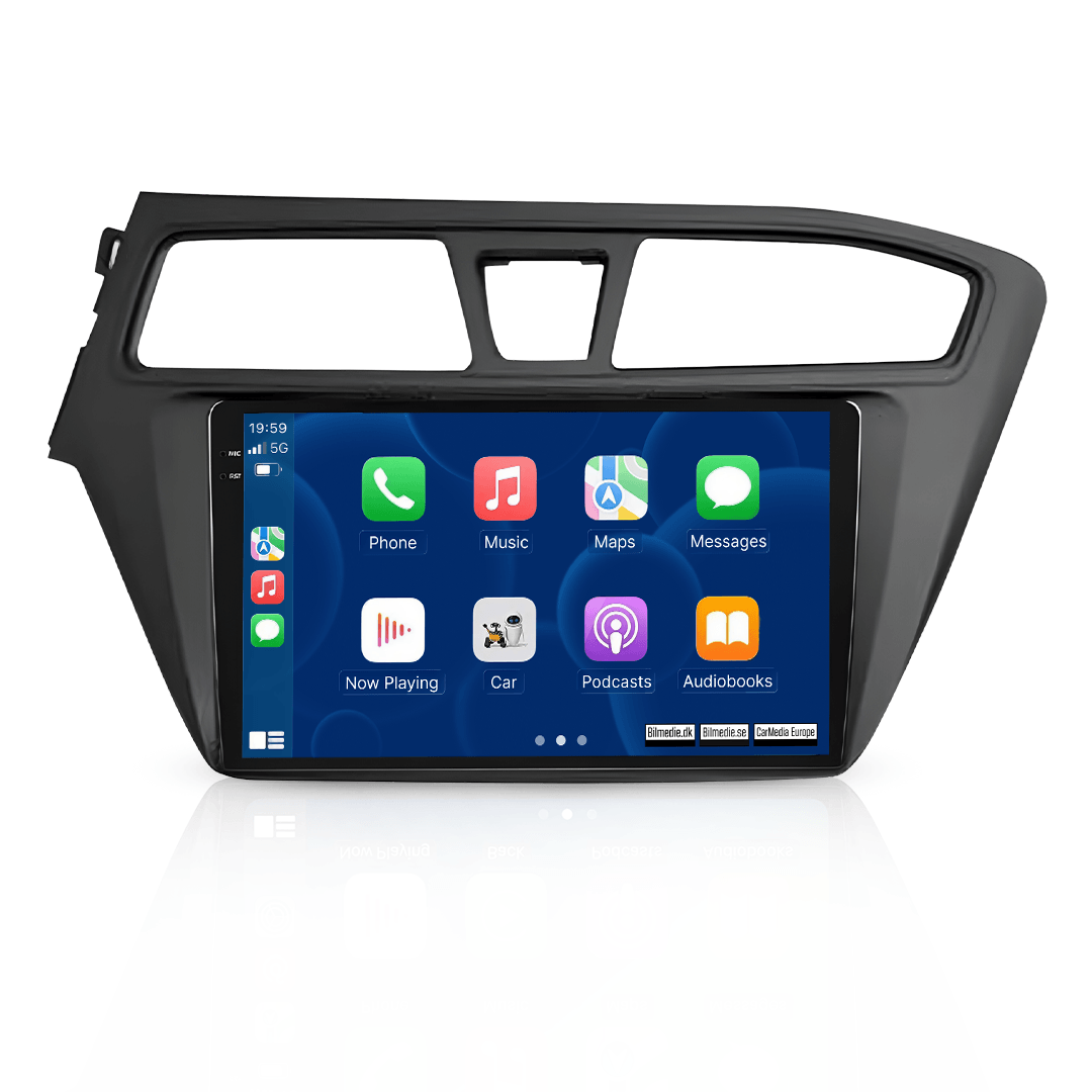 Hyundai I20 14-19 - 9" radio z Apple CarPlay in Android Auto 