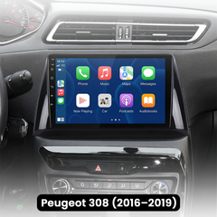 Peugeot 308 2016-2019 - 9" Radio m. Apple CarPlay og Android Auto
