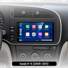 Saab 9-5 2005-2011 - autoradio 9" avec Apple CarPlay et Android Auto 
