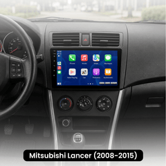Mitsubishi Lancer 2008-2015 – Carmedia24 Connect 9" soitin Apple CarPlaylla ja Android Autolla 