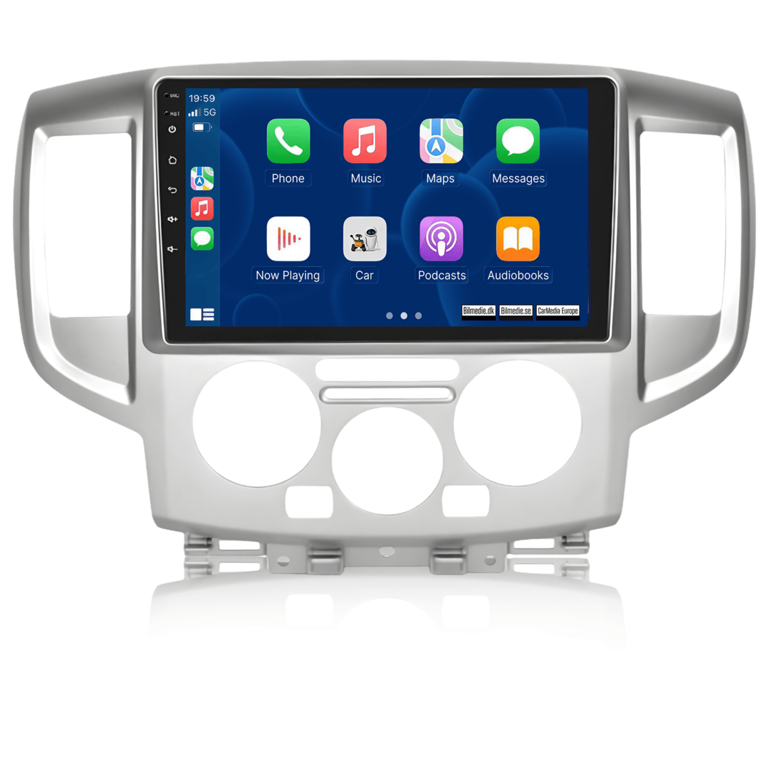 Nissan NV200 09-23 - 9" Radio m. Apple CarPlay og Android Auto