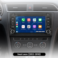 Seat Leon 12-18 – Rádio 7" com Apple CarPlay e Android Auto