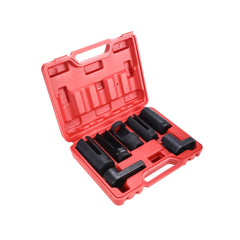 7-piece oxygen sensor socket set for lambda and vacuum sensors 