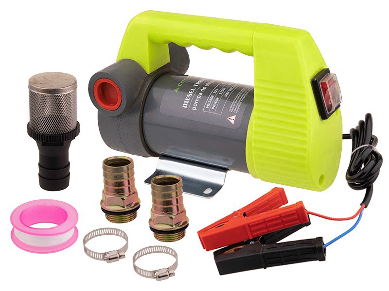Pompe à diesel 12V 175W avec filtre et raccords