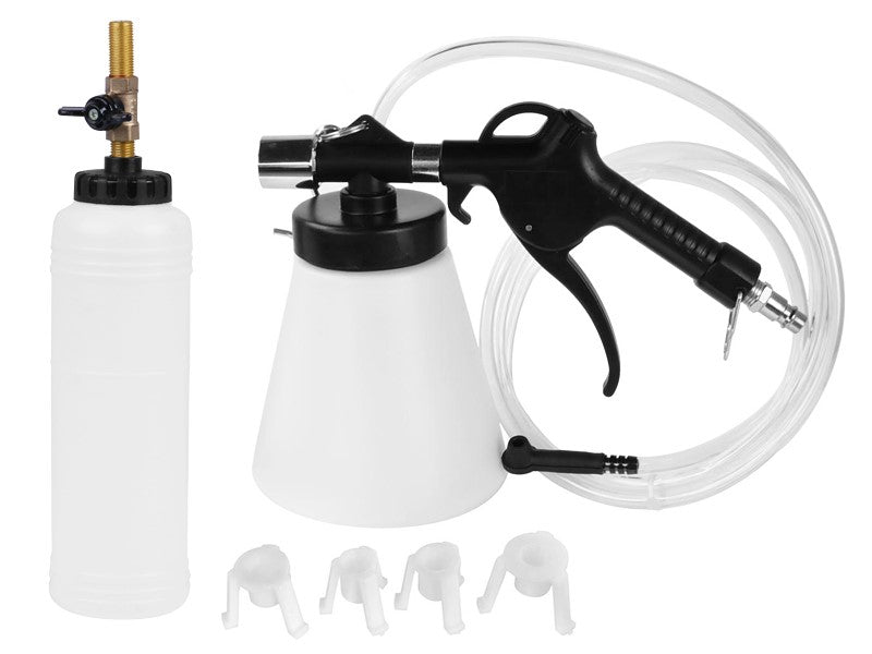 Brake bleeding kit with air connection from CARMOTION