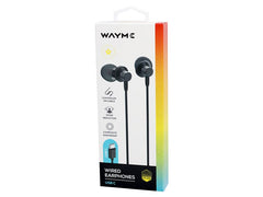 WAYME wired in-ear earphones with microphone