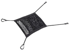 Opbergnet tussen stoelen 25x30 cm met 2 vakken