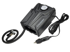 12V-Luftkompressor mit Zigarettenanzünder-Stecker und analogem Manometer
