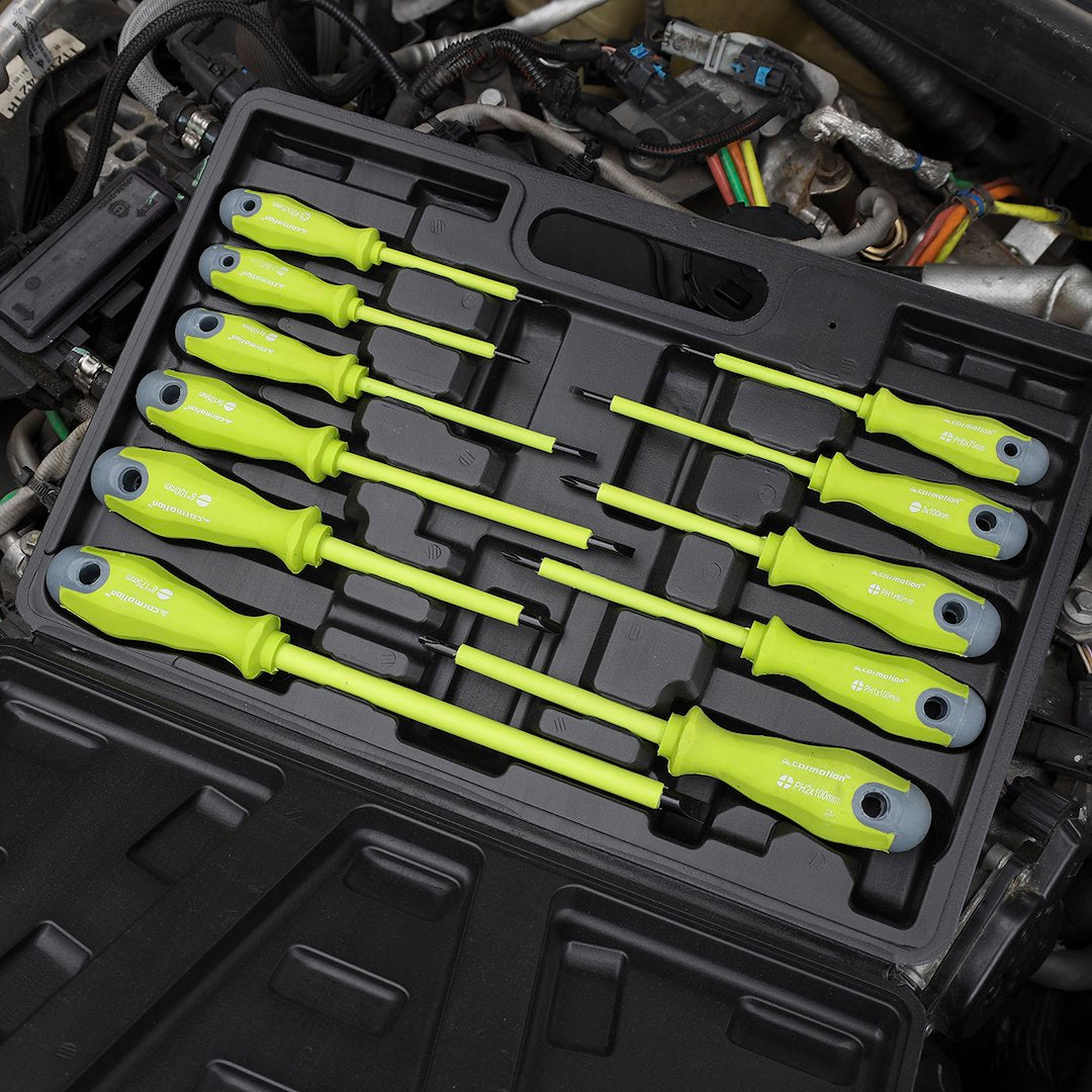 11-teiliges Set isolierter Schraubendreher von CARMOTION