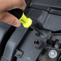 Compacte schroevendraaier met 6 verwisselbare bits