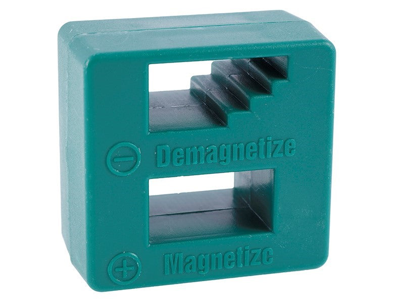 Magnetizer and demagnetizer for bits and steel tools