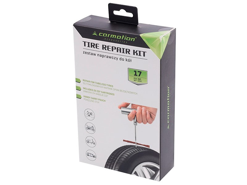 Kit completo di riparazione per pneumatici tubeless