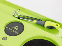 Cuscino inginocchiatoio con ruote CARMOTION con vaschetta portautensili