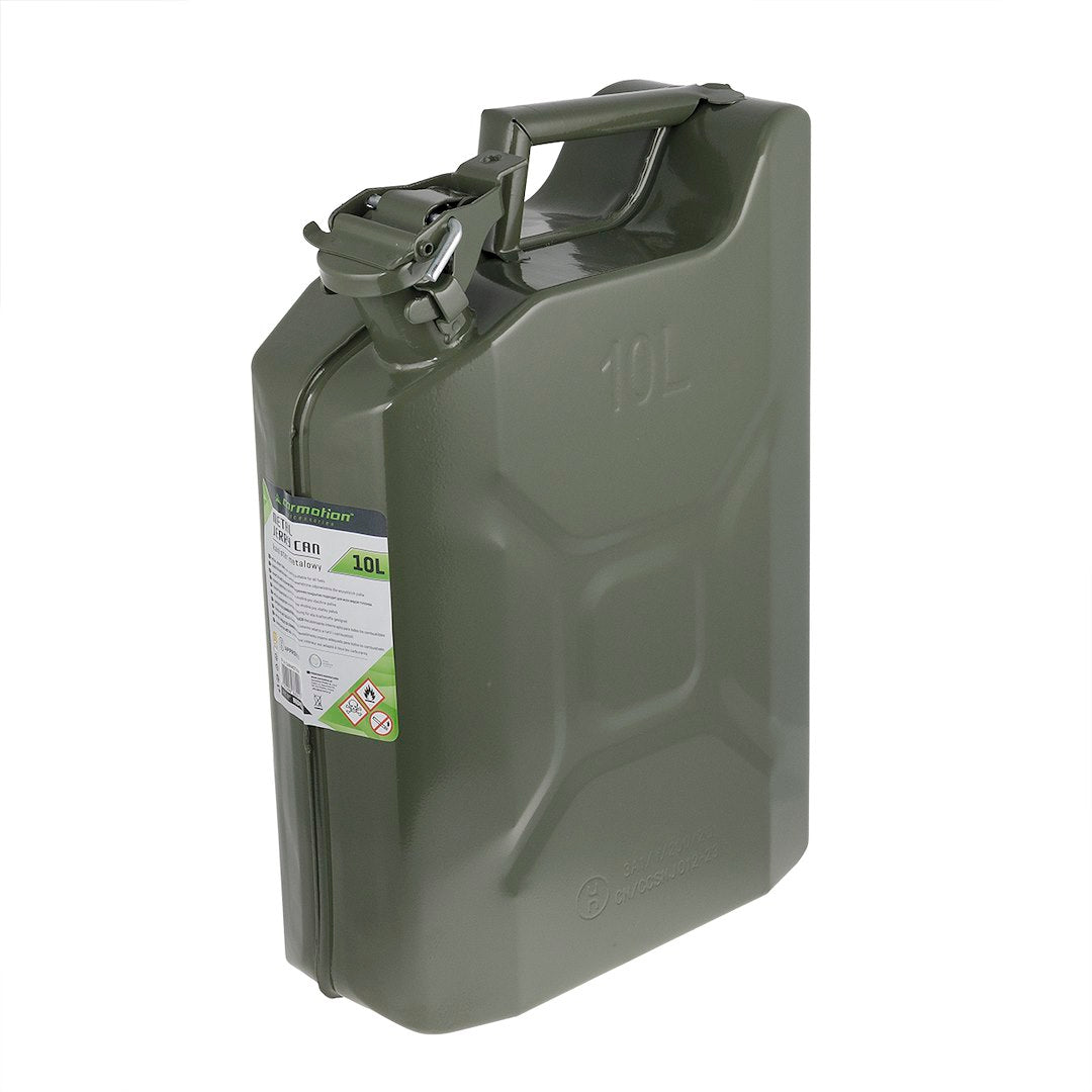 Kovový kanystr na palivo 10 l od CARMOTION