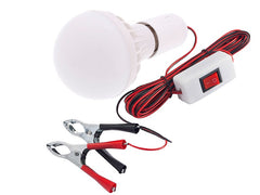 12V LED work light with crocodile clips from CARMOTION
