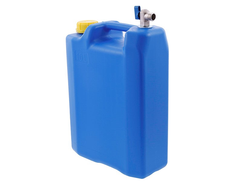 10-Liter-Wasserkanister mit Metall-Oberventil