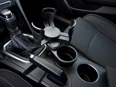 Supporto auto per bicchieri, lattine e bottiglie nella console