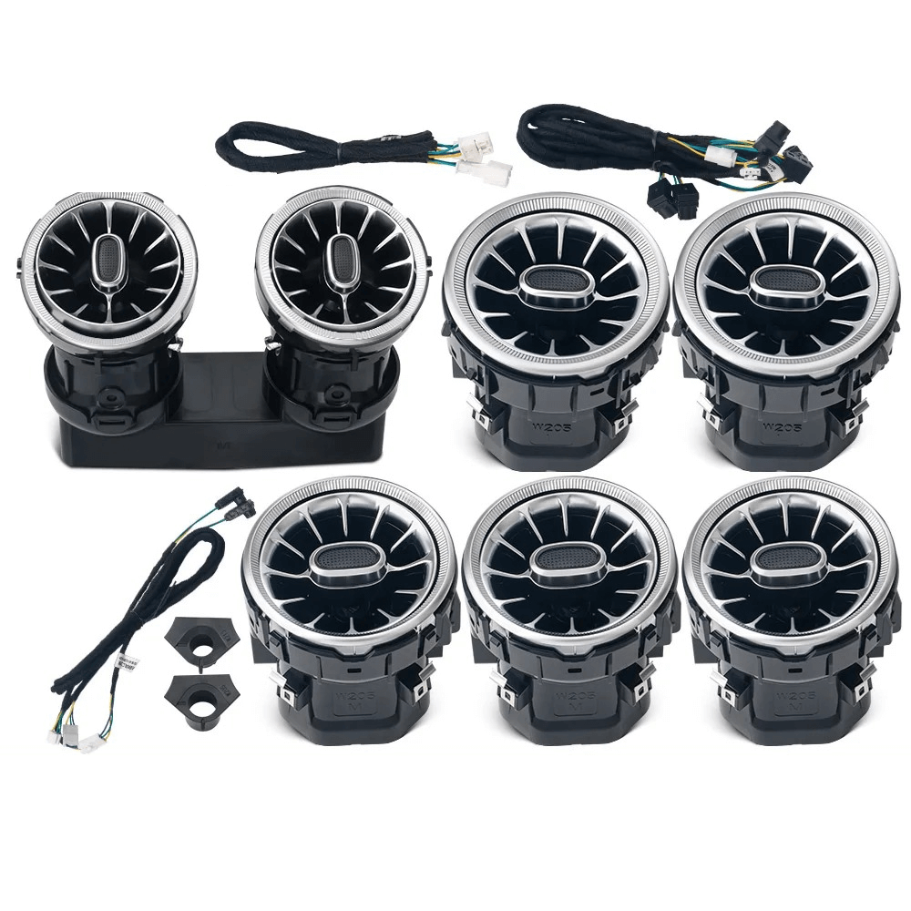 Ambient belysning til luftdyser – Mercedes A/CLA/C/E/GLC 15-25 – Bilmedie.dk