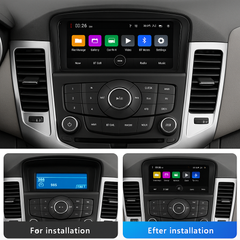 Chevrolet Cruze 09-14 - 7 "rádió Apple CarPlay és Android Auto segítségével
