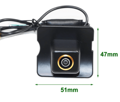 1080P backkamera för Toyota Yaris – bagageluckekamera (65 × 27 mm) 