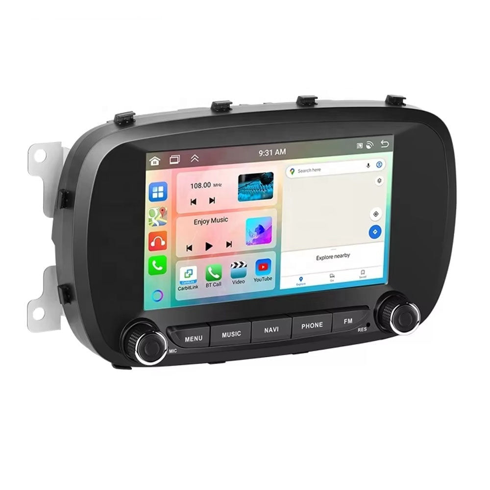 Fiat 500X 14-20 - 7" rádio s Apple CarPlay a Android Auto