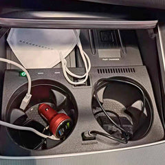 BMW X5/X6/X7 2019-2022 Kabelloses Handy-Ladegerät mit 15W Schnellladefunktion 