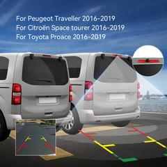 Reversing camera for Peugeot / Citroën / Toyota (2016–2019) 