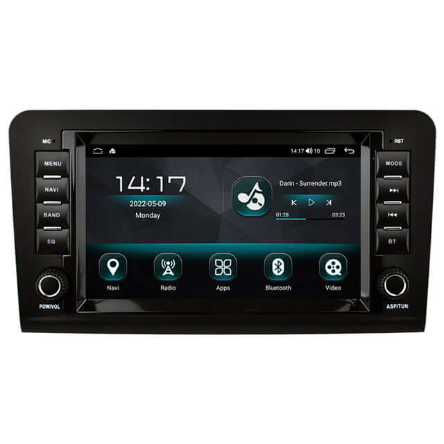 Mercedes-Benz ML - 8" rádio s Apple CarPlay a Android Auto