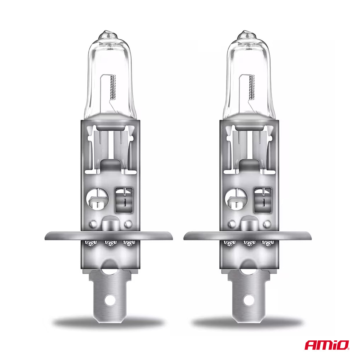 Embalagem com 2 lâmpadas halogéneas Osram H1 NIGHT BREAKER SILVER