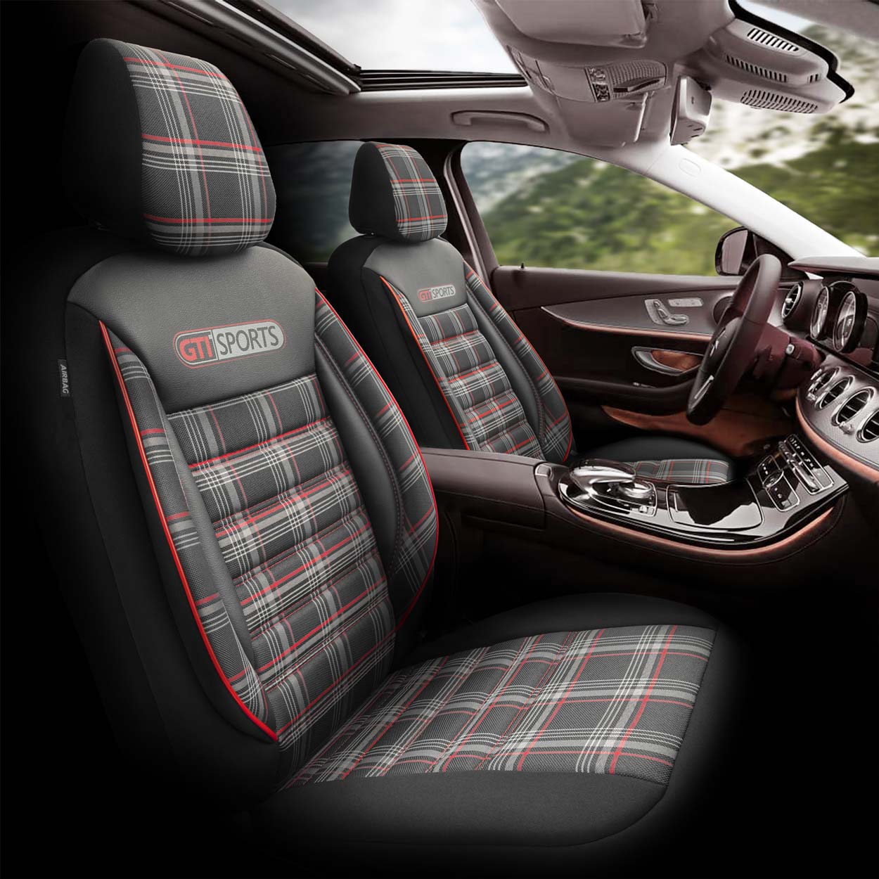 Fundas de asiento OTOM GTI SPORT 801 para coche