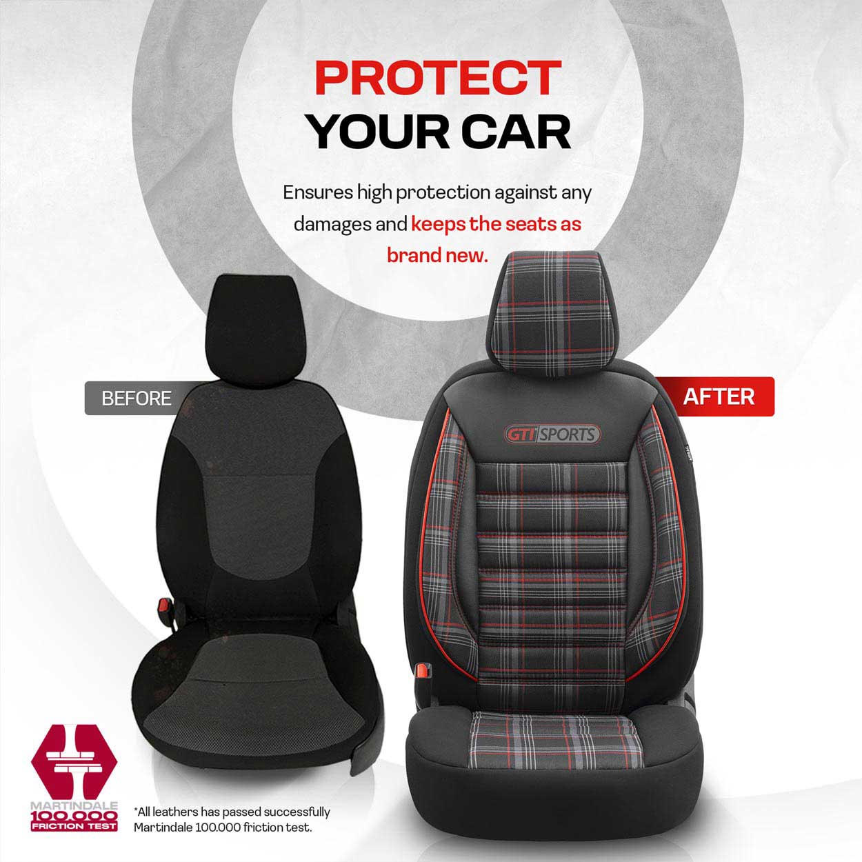 Fundas para asientos de coche OTOM GTI SPORT 801