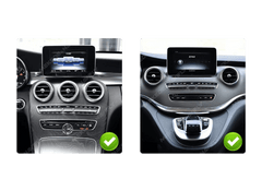 Mercedes-Benz C-Klasse og Vito – 12,5" Radio med Wireless Apple CarPlay & Android Auto