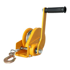 Argano manuale Carpoint 720 kg, cavo da 10 metri 
