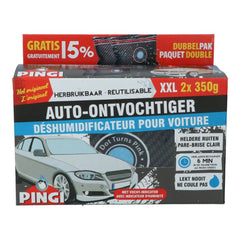 Pingi Auto-Luftentfeuchter Doppelpack 2x350g 