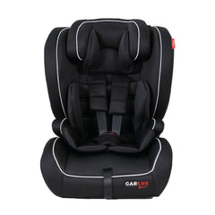 Fotelik samochodowy Carkids i-Size Luca 76-150 cm czarno-biały 