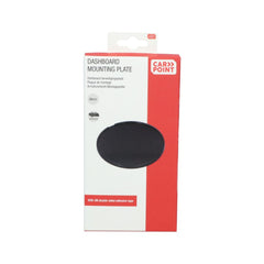 Placa de montagem Carpoint para tablier, para fixação com ventosa 