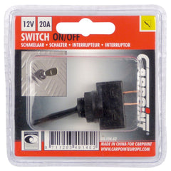 Interruttore a bilanciere Carpoint on/off, nero 