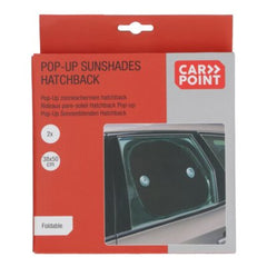 Carpoint pop-up sunshades for hatchback 