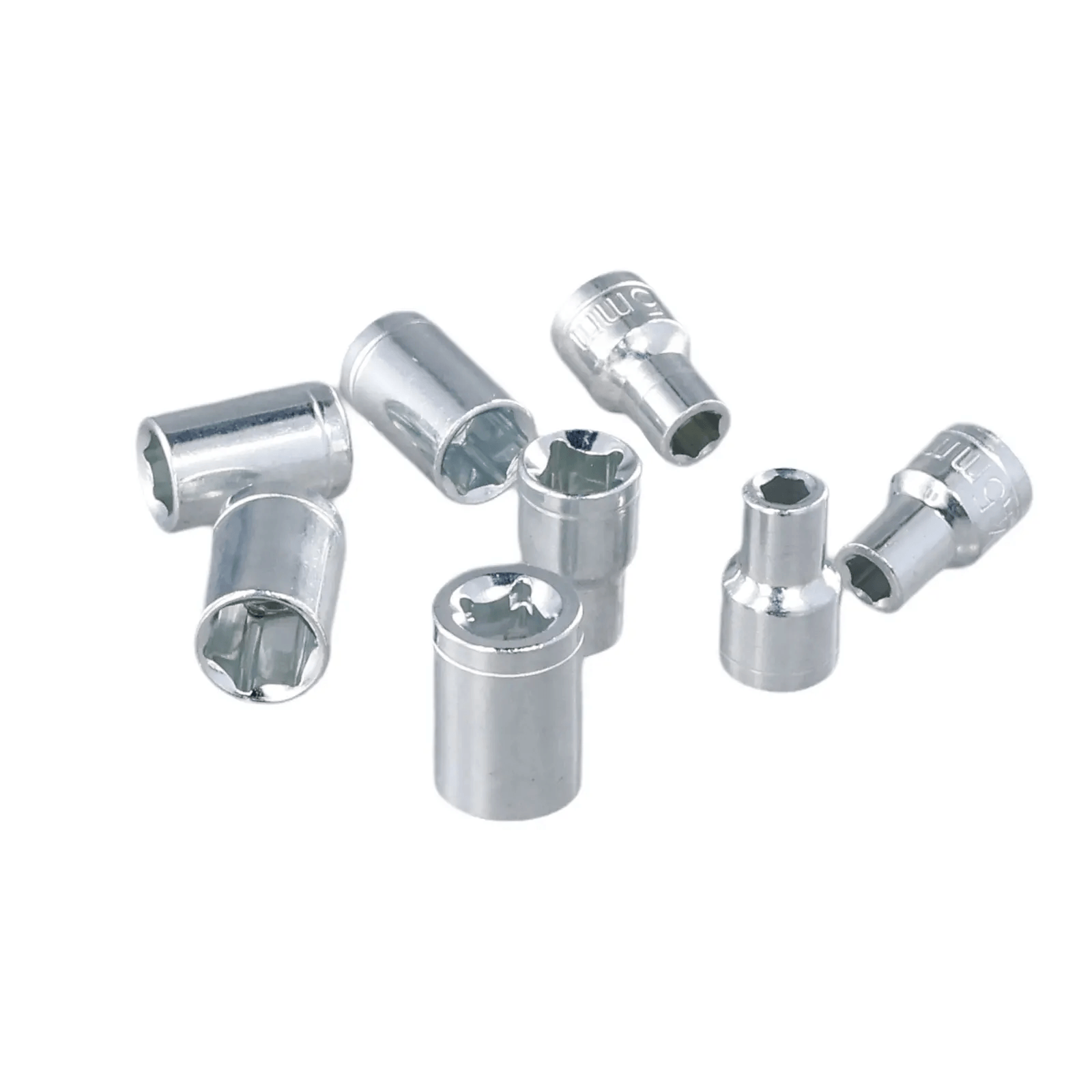 De set metalen schroefbits van de Elektrische schroevendraaierset 47-delig – 3.6V draadloos multigereedschap.