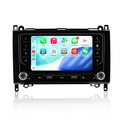 Mercedes-Benz A, B, V, Sprinter stb. 2004-2016 - 7" autorádió Apple CarPlay és Android Auto támogatással 
