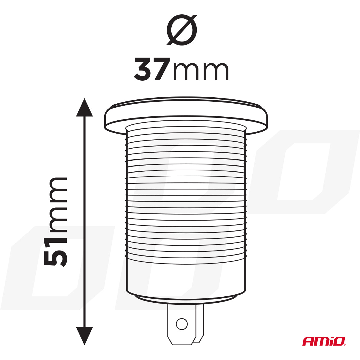 USB nabíjačka pre inštaláciu 12-24 V
