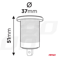 USB nabíjačka pre inštaláciu 12-24 V