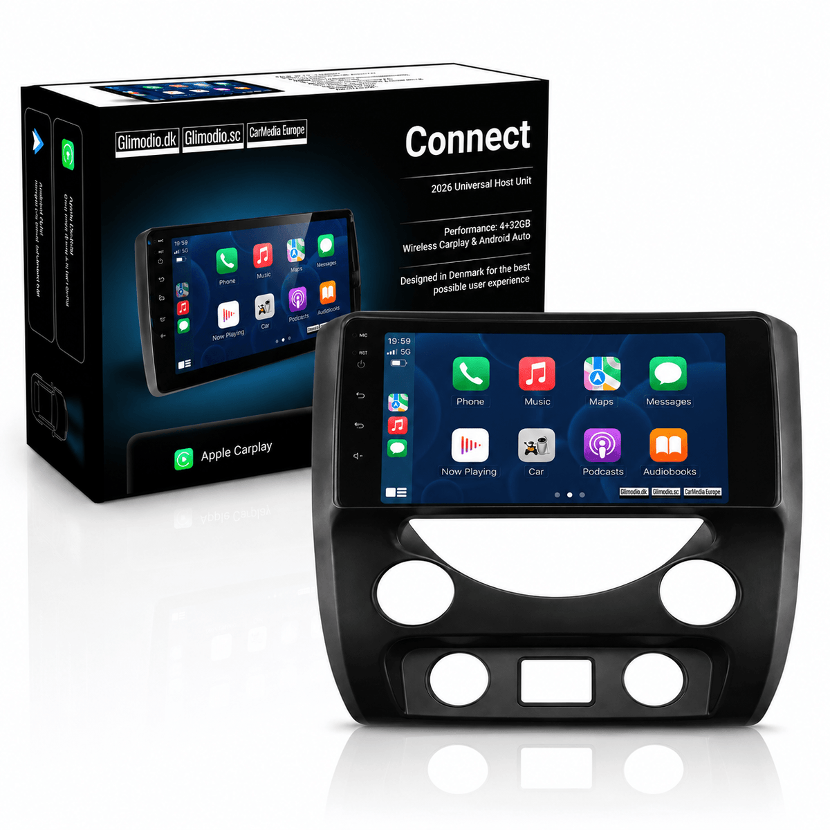 SsangYong Rexton 2014-2016 – 9" autorádio s Apple CarPlay a Android Auto 