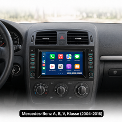 Mercedes-Benz třídy A, B, V, Sprinter 04-16 - 8" rádio s Apple CarPlay a Android Auto